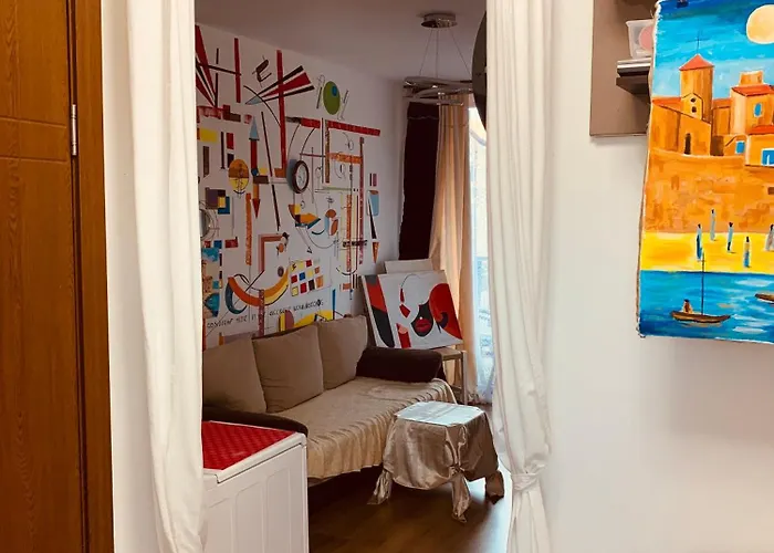 Apartament студия мир авангарда Słoneczny Brzeg